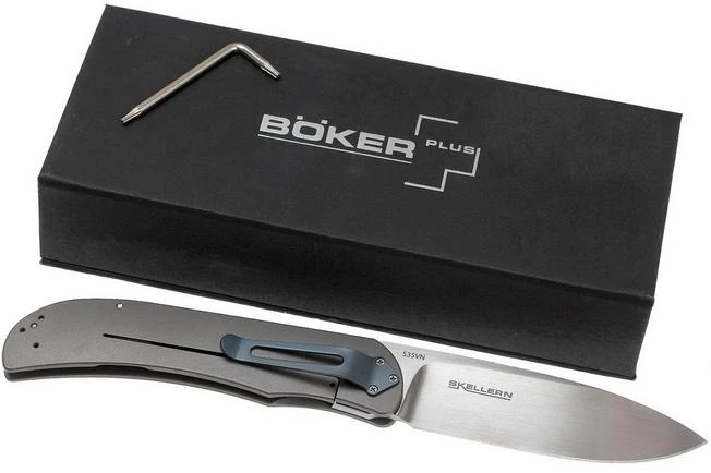 Böker Exskelibur I Titanium Pocket Knife, 01BO133 11 Böker Exskelibur I Titanium Pocket Knife, 01BO133 - Image 9
