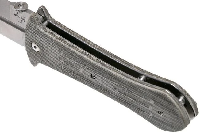 Böker Plus Pocket Smatchet 01BO141 Micarta Pocket Knife, Chuck Gedraitis Design 9 Böker Plus Pocket Smatchet 01BO141 Micarta Pocket Knife, Chuck Gedraitis Design - Image 7