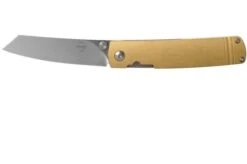 Böker Plus Tenshi Brass 01BO328 Pocket Knife, Kansei Matsuno Design