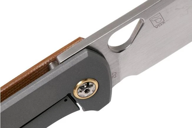 Böker Plus F3.5 01BO338 Brown Canvas Micarta Pocket Knife, Jesper Voxnaes Design 8 Böker Plus F3.5 01BO338 Brown Canvas Micarta Pocket Knife, Jesper Voxnaes Design - Image 6