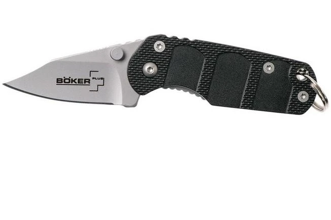 Böker Plus KeyCom 01BO530 Keychain Pocket Knife, Chad Los Banos Design 3 Böker Plus KeyCom 01BO530 Keychain Pocket Knife, Chad Los Banos Design