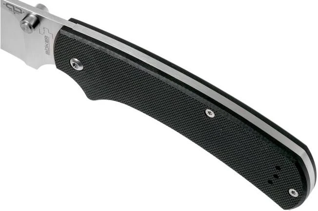 Böker Plus XS Droppoint 01BO533 Black Slipjoint Pocket Knife 9 Böker Plus XS Droppoint 01BO533 Black Slipjoint Pocket Knife - Image 7