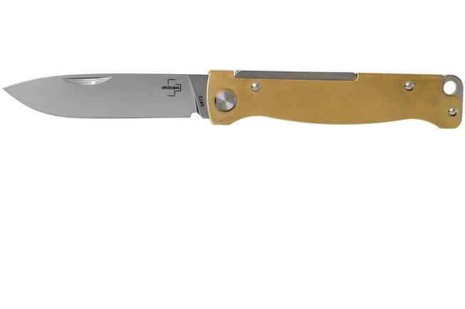 Böker Plus Atlas Brass 01BO853 Pocket Knife 3 Böker Plus Atlas Brass 01BO853 Pocket Knife