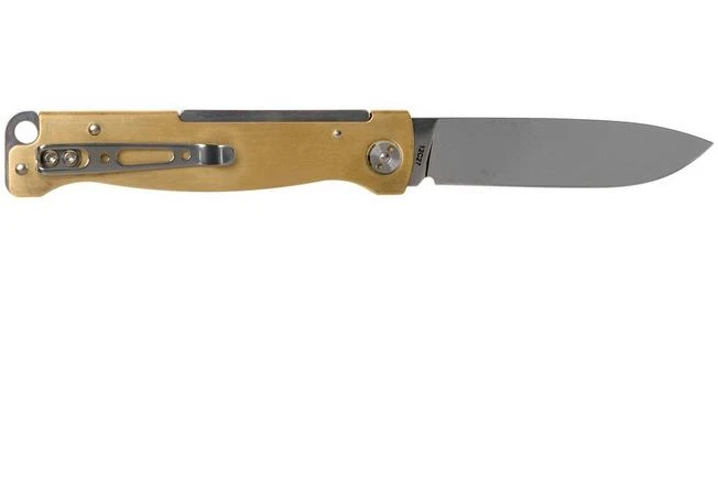 Böker Plus Atlas Brass 01BO853 Pocket Knife 4 Böker Plus Atlas Brass 01BO853 Pocket Knife - Image 2