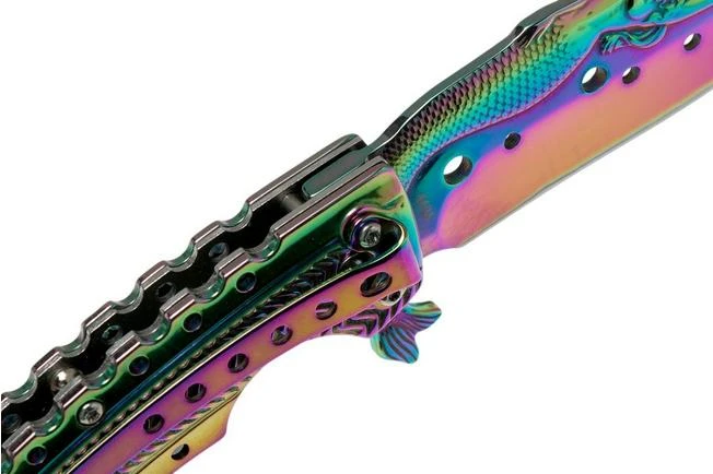 Böker Magnum Rainbow Mermaid 01LG318 Pocket Knife 8 Böker Magnum Rainbow Mermaid 01LG318 Pocket Knife - Image 6