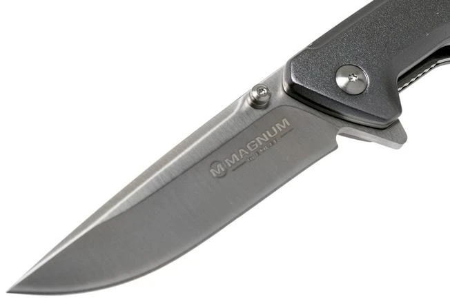 Böker Magnum Straight Brother Aluminium 01MB722 Pocket Knife 5 Böker Magnum Straight Brother Aluminium 01MB722 Pocket Knife - Image 3