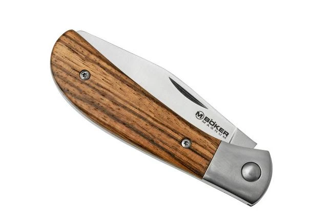 Böker Magnum Kids Folder Zebrawood 01RY138 Children's Pocket Knife 8 Böker Magnum Kids Folder Zebrawood 01RY138 Children's Pocket Knife - Image 6