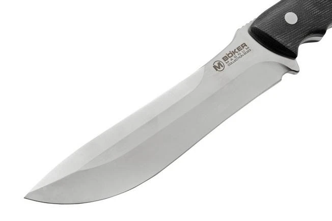 Böker Magnum Collection 2023 02MAG2023, D2, Black Micarta, Fixed Knife, Burnley Design 5 Böker Magnum Collection 2023 02MAG2023, D2, Black Micarta, Fixed Knife, Burnley Design - Image 3