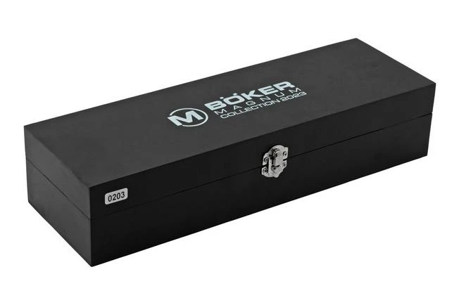 Böker Magnum Collection 2023 02MAG2023, D2, Black Micarta, Fixed Knife, Burnley Design 9 Böker Magnum Collection 2023 02MAG2023, D2, Black Micarta, Fixed Knife, Burnley Design - Image 7