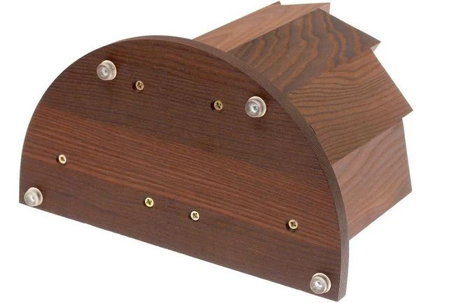 Böker Makassar 030402 Knife Block For 7 Knives, Brown 3 Böker Makassar 030402 Knife Block For 7 Knives, Brown