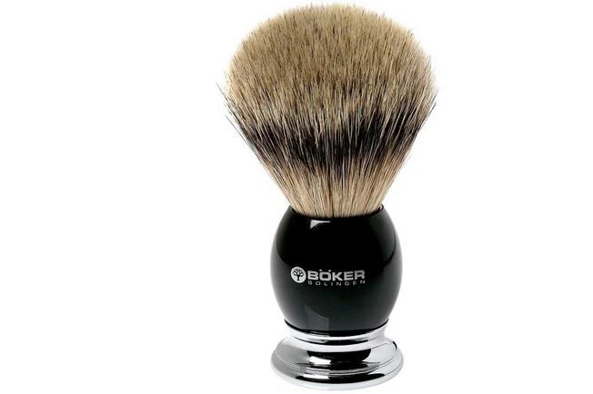 Böker Premium Black Shaving Brush 04BO128 Shaving Brush 3 Böker Premium Black Shaving Brush 04BO128 Shaving Brush