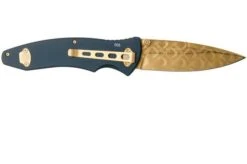 Böker Tirpitz Damast Gold Limited Edition 110194DAM Pocket Knife -Böker BO110194DAM 02 boker