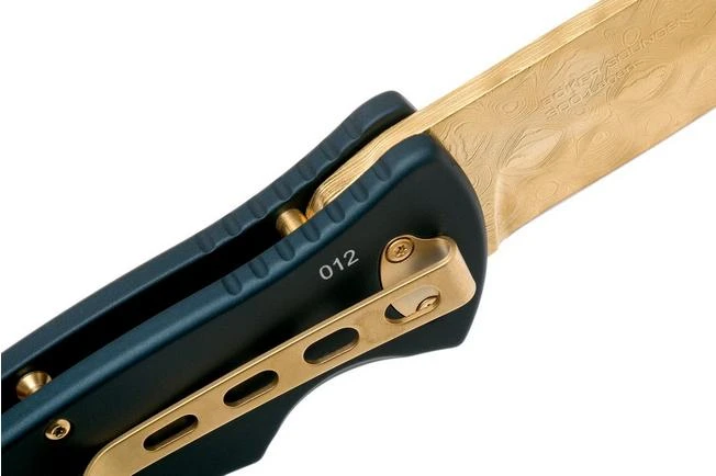 Böker Tirpitz Damast Gold 42 Limited Edition 110196DAM Pocket Knife 9 Böker Tirpitz Damast Gold 42 Limited Edition 110196DAM Pocket Knife - Image 7