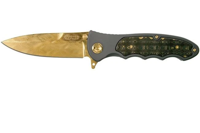 Böker Leopard-Damascus III Gold 110227DAM Limited Edition Pocket Knife 3 Böker Leopard-Damascus III Gold 110227DAM Limited Edition Pocket Knife