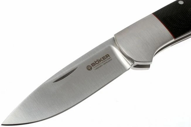 Böker Davis Classic Hunter, Pocket Knife, Micarta Handle, Blade Length 8.8 Cm 4 Böker Davis Classic Hunter, Pocket Knife, Micarta Handle, Blade Length 8.8 Cm - Image 2