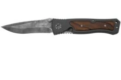 Böker Leopard-Damascus II 111054DAM Ziricote Wood, Pocket Knife