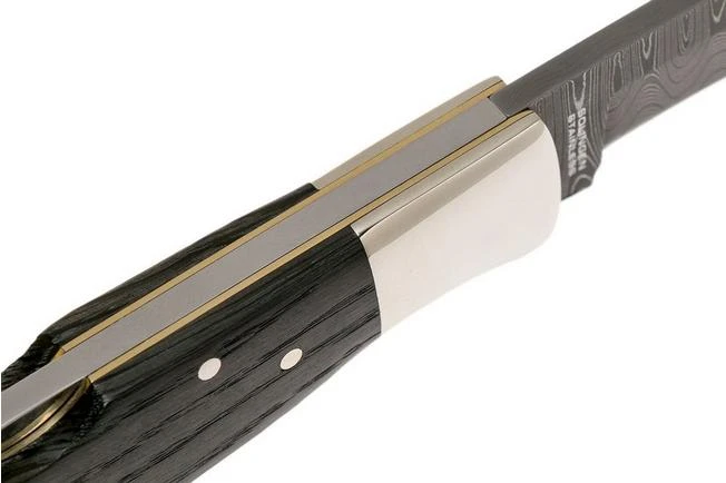 Böker Bog Oak Damascus 111100DAM Pocket Knife 8 Böker Bog Oak Damascus 111100DAM Pocket Knife - Image 6