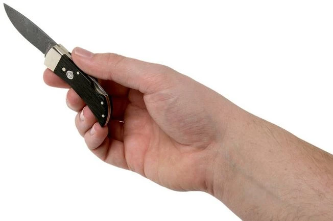 Böker Pocket Bog Oak Damascus 111108DAM Gentleman's Knives 9 Böker Pocket Bog Oak Damascus 111108DAM Gentleman's Knives - Image 7