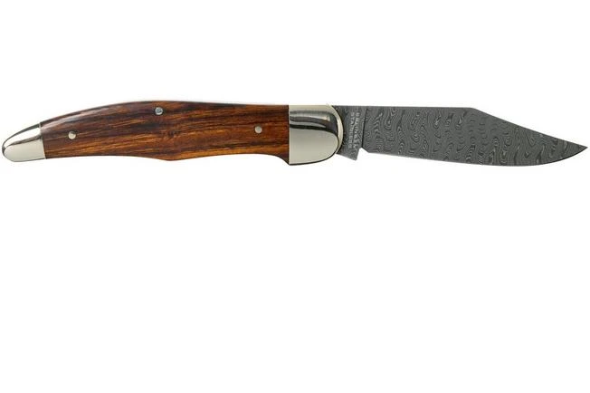 Böker 20-20 Damast Desert Ironwood 112020DAM Slipjoint Pocket Knife 4 Böker 20-20 Damast Desert Ironwood 112020DAM Slipjoint Pocket Knife - Image 2