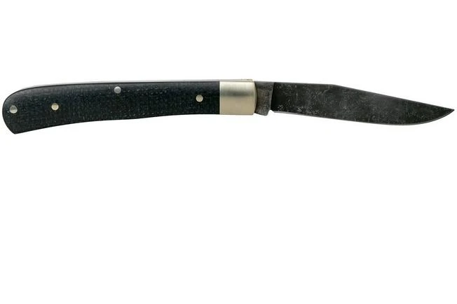 Böker Trapper Uno Jute Micarta 112595 Slipjoint Pocket Knife 4 Böker Trapper Uno Jute Micarta 112595 Slipjoint Pocket Knife - Image 2