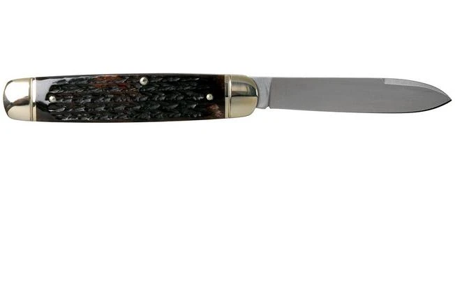 Böker Cattle Knife Stag 112910 Pocket Knife 4 Böker Cattle Knife Stag 112910 Pocket Knife - Image 2