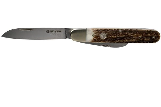 Böker Enigma Stag Horn 113031 Pocket Knife 5 Böker Enigma Stag Horn 113031 Pocket Knife - Image 3