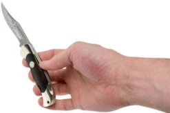 Böker Annual Damascus 2019 Junior Scout, 1132019DAM Gentleman's Knife 18 Böker Annual Damascus 2019 Junior Scout, 1132019DAM Gentleman's Knife -Böker BO1132019DAM 08 boker