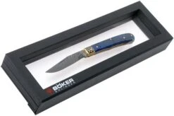 Böker Trapper Uno Annual 2021 Damascus 1132021DAM Limited Edition Pocket Knife -Böker BO1132021DAM 08 boker