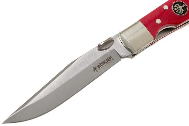 Böker Trapperliner Bone Red 114711 Pocket Knife 5 Böker Trapperliner Bone Red 114711 Pocket Knife - Image 3