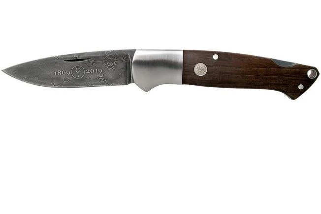 Böker Davis Hunter 115624DAM Steam Engine Damascus Pocket Knife 3 Böker Davis Hunter 115624DAM Steam Engine Damascus Pocket Knife