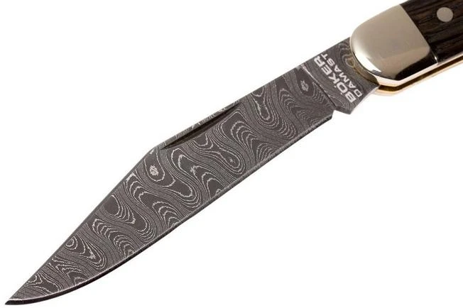Böker Stockman Classic Damast 117477DAM Slipjoint Pocket Knife 5 Böker Stockman Classic Damast 117477DAM Slipjoint Pocket Knife - Image 3