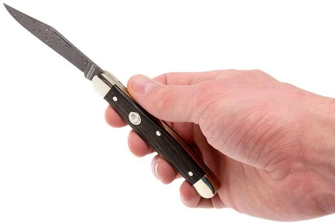 Böker Stockman Classic Damast 117477DAM Slipjoint Pocket Knife 9 Böker Stockman Classic Damast 117477DAM Slipjoint Pocket Knife - Image 7