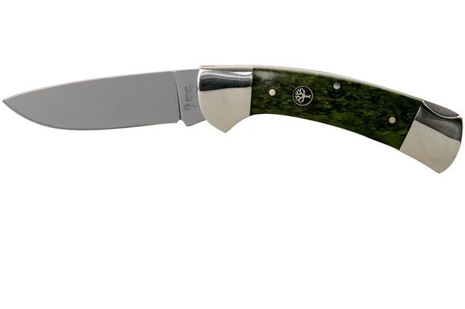 Böker 3000 Curly Birch Jade Green 118000 Gentleman's Knife 3 Böker 3000 Curly Birch Jade Green 118000 Gentleman's Knife