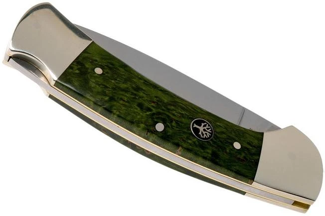 Böker 3000 Curly Birch Jade Green 118000 Gentleman's Knife 6 Böker 3000 Curly Birch Jade Green 118000 Gentleman's Knife - Image 4