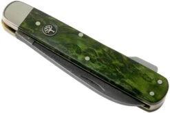 Böker Mono Damascus, Curly Birch Green 118030DAM Hunting Knife 12 Böker Mono Damascus, Curly Birch Green 118030DAM Hunting Knife -Böker BO118030DAM 04 boker