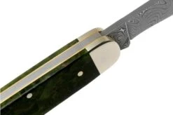 Böker Mono Damascus, Curly Birch Green 118030DAM Hunting Knife 14 Böker Mono Damascus, Curly Birch Green 118030DAM Hunting Knife -Böker BO118030DAM 06 boker