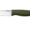 Böker Manufaktur Bronco Mini Saber 121501 Stonewashed 3V, Green TPE, Bushcraft Knife -Böker BO121501 01 boker