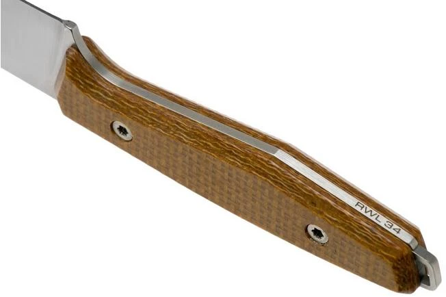 Böker Daily Knives AK1 Reverse Tanto 123502, Mustard Micarta Fixed Knife, Alex Kremer Design 6 Böker Daily Knives AK1 Reverse Tanto 123502, Mustard Micarta Fixed Knife, Alex Kremer Design - Image 4