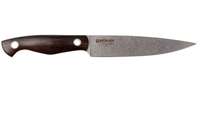 Böker 130365, Saga Paring Knife, Grenadill 4 Böker 130365, Saga Paring Knife, Grenadill - Image 2