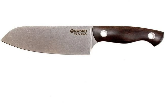 Böker 130366, Saga Santoku, Grenadill 3 Böker 130366, Saga Santoku, Grenadill