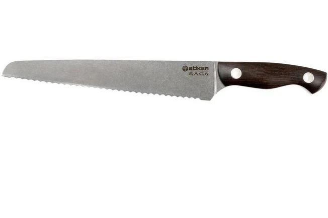Böker 130381, Saga Bread Knife, Grenadill 3 Böker 130381, Saga Bread Knife, Grenadill