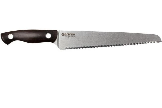 Böker 130381, Saga Bread Knife, Grenadill 4 Böker 130381, Saga Bread Knife, Grenadill - Image 2