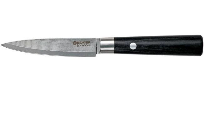 Böker Damast Black Peeling Knife 9.8 Cm 3 Böker Damast Black Peeling Knife 9.8 Cm