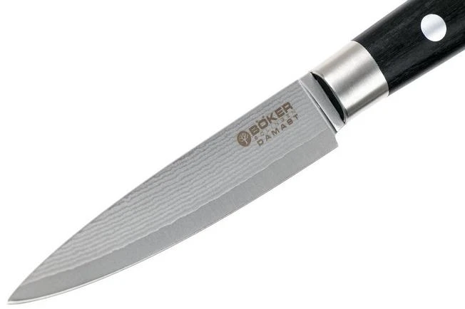 Böker Damast Black Peeling Knife 9.8 Cm 5 Böker Damast Black Peeling Knife 9.8 Cm - Image 3