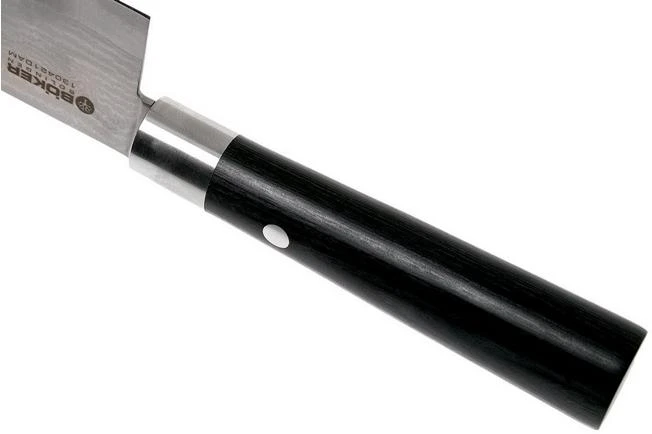 Böker Damast Black Chef's Knife. 130421DAM 6 Böker Damast Black Chef's Knife. 130421DAM - Image 4