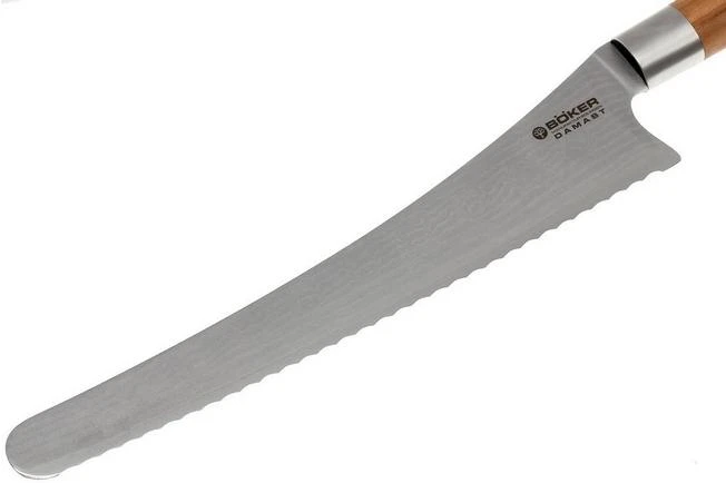 Böker Damast Olive 23.5 Cm Bread Knife, 130433DAM 4 Böker Damast Olive 23.5 Cm Bread Knife, 130433DAM - Image 2