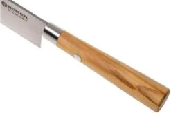 Böker Damast Olive 15.5 Cm Small Chef's Knife, 130439DAM -Böker BO130439DAM 05 boker bo130439dam 05 1