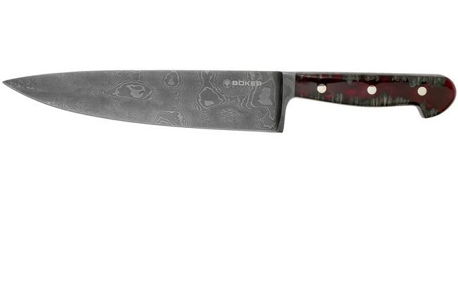 Böker River Damascus Chef's Knife, 133413DAM 3 Böker River Damascus Chef's Knife, 133413DAM