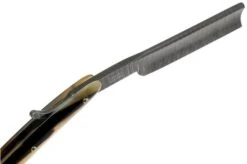 Böker Manufaktur Damascus Horn Straight Razor 140523DAM 11 Böker Manufaktur Damascus Horn Straight Razor 140523DAM -Böker BO140523DAM 04 boker
