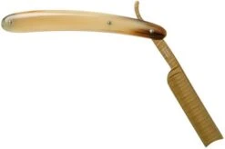 Böker Manufaktur Damascus Horn Straight Razor 140524DAM 10 Böker Manufaktur Damascus Horn Straight Razor 140524DAM -Böker BO140524DAM 02 boker